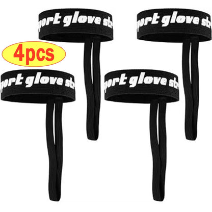 2/4pcs Elastic Wrist Straps for Ski Gloves Adjustable Ski Glove Lead for Men and Women Sport Skiing Glove Anti-loss Strap