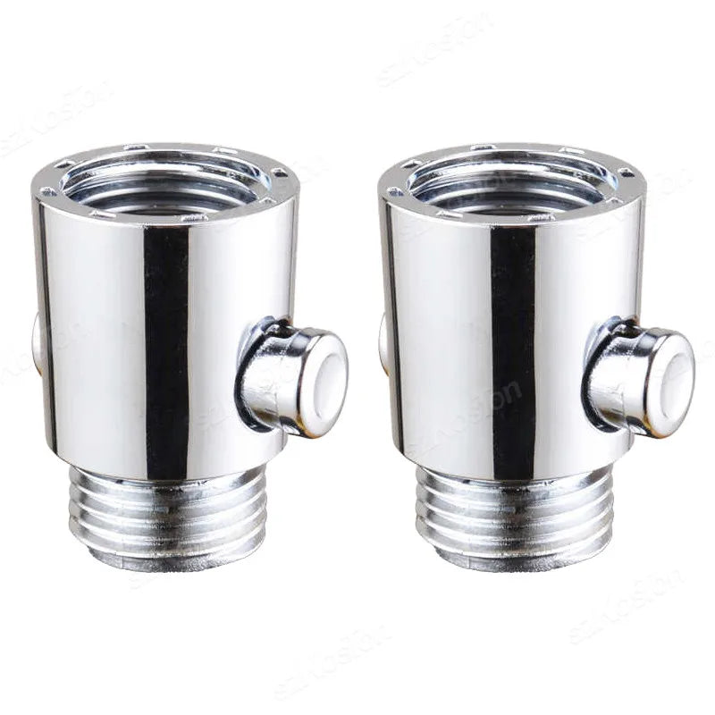 Shower Head Control Switch Shut Off Stop Valve Handheld Shower Head Bidet Sprayer Pipe Water Saving Valve Bathroom Accessories