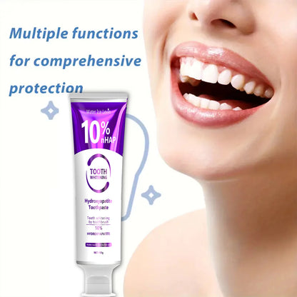 10% Nanoh Hydrogen Oxide Toothpaste, Gently Cleans Teeth with Gently, Brush Your Teeth, Deep Cleansing, Romantic Date, Daily Use, Say Goodbye to Embarrassment, Confident and Speaking