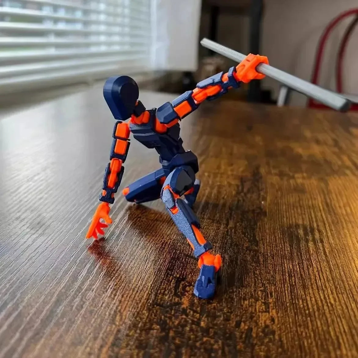 Titan 13 Action Figures T13 Figure 3D Printed Multi-Jointed Movable Lucky 13 Action Figure Nova 13 Action Figure Dummy