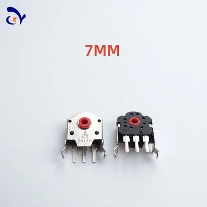 5PCS/10PCS Kailh Dustproof Mouse Wheel Encoder Decoder 5 7 5 9 10 11 12mm Red Core