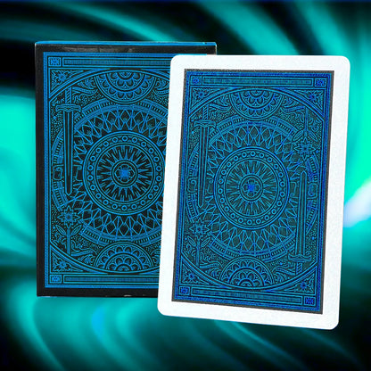 Blue Phantom Playing Cards High-end Frosted Plastic PVC Waterproof Deck of Cards Environmentally Poker for Recreation Collection