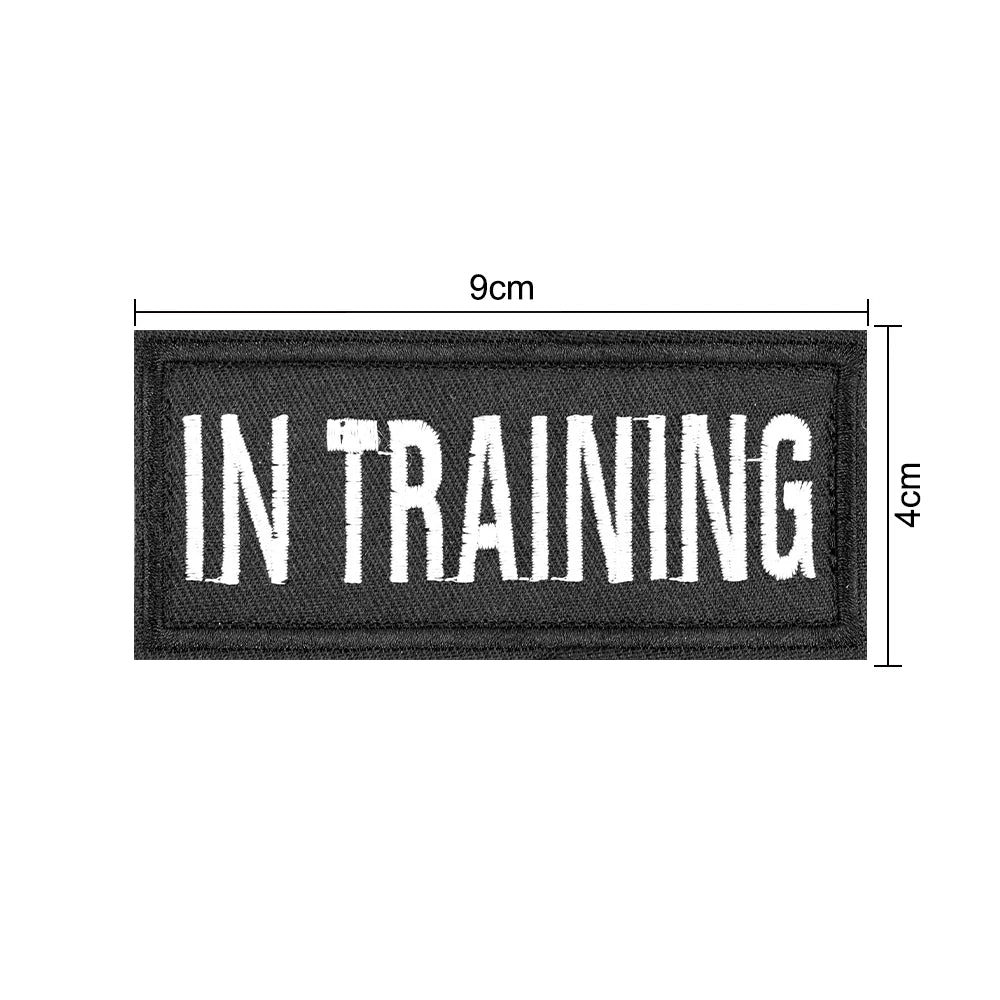 1 Piece Dog Patch for Service Dog Vest Cat Vest Removable Tactical Harness Service Dog Puppy Training Embroidered Patch