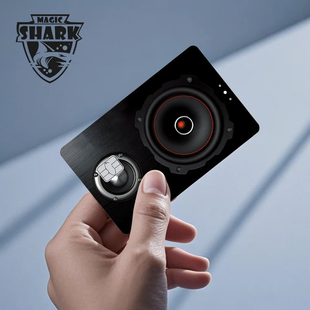 2025 New Magic Shark Anime Money Charge 404 Error ID Game Machine Film Skin Sticker for Debit Bank Credit Card