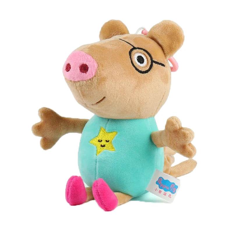Genuine Peppa Pig Evie 12-19cm Evy Peppa George dinosaur Bear daddy mammy Boys Girls Birthday Gift Toys Christmas Doll Hot sale