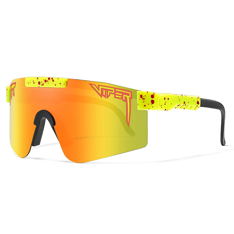 Stylish Windproof Sunglasses Men Women Anti-Dust Colorful Goggles for Cycling Hiking Running Outdoor Sports