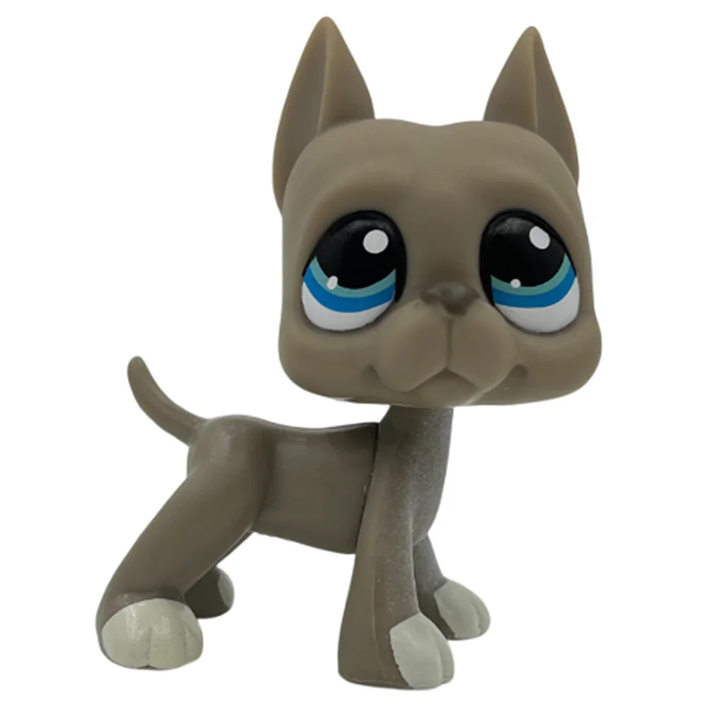 Rare pet shop lps toy toy Stands Short Hair Cat Original Kitten Husky Puppy Dog Fox Cute Animal Old Bobble head toy