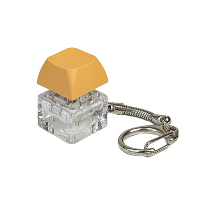 Decompression Keychain Mechanical Keyboard Button Keyring Fingertip Key Cap Pendant Antistress Toy