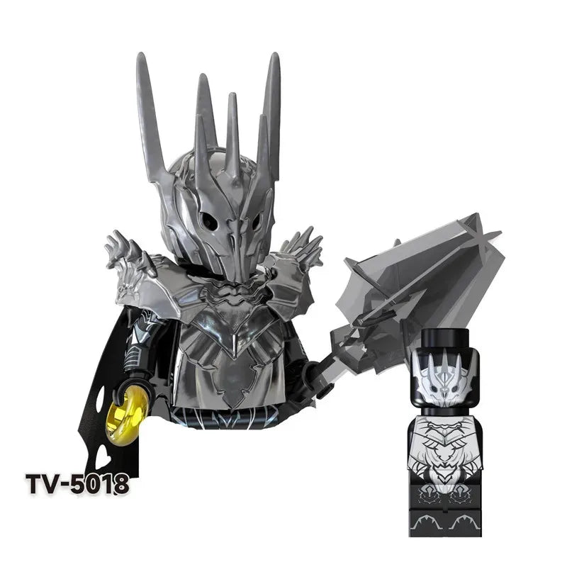 PG517 PG518 PG519 PG520 King Anime Movies Figs Bricks Dolls Mini Action Toy Figura Building Blocks Toys Doll
