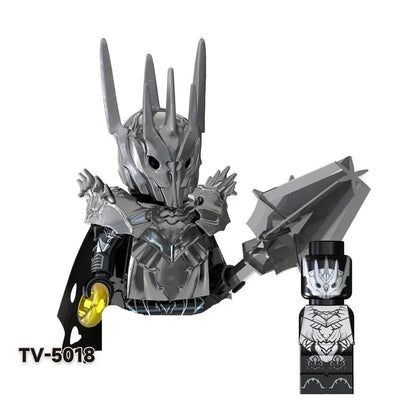 PG517 PG518 PG519 PG520 King Anime Movies Figs Bricks Dolls Mini Action Toy Figura Building Blocks Toys Doll