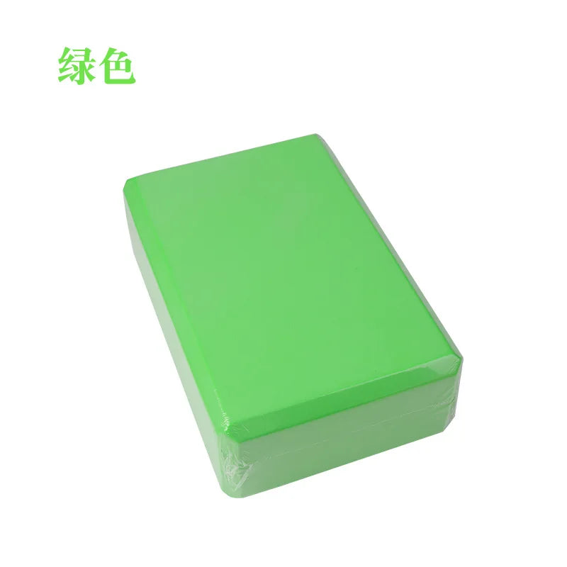 1PC Yoga Building Blocks Cubes Pilates Bricks Reinforcement Mats Sports Supplies Exercise Home Exercise Equipment Fitness Eva