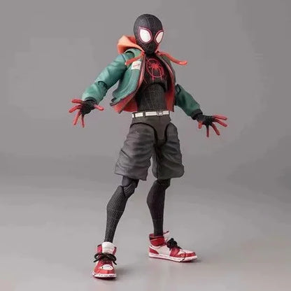 NEW Legends Sentinel SV SHF Spider Man Action Figure Spider-Verse Miles Morales Peni Parker Joint Movable Anime Figures Toys