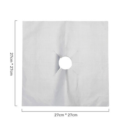 8/4/1pcs Stove Protector Cover Liner Gas Stove Protector Stove Stovetop Burner Protector Kitchen Accessories Mat Cooker 27cm