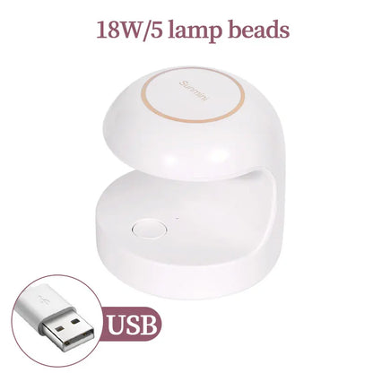 LULAA 54W USB Cabin UV LED Nail Gel Led Lamp for Nails Accessories Professional Material Nail Drying Lamp for All Manicure
