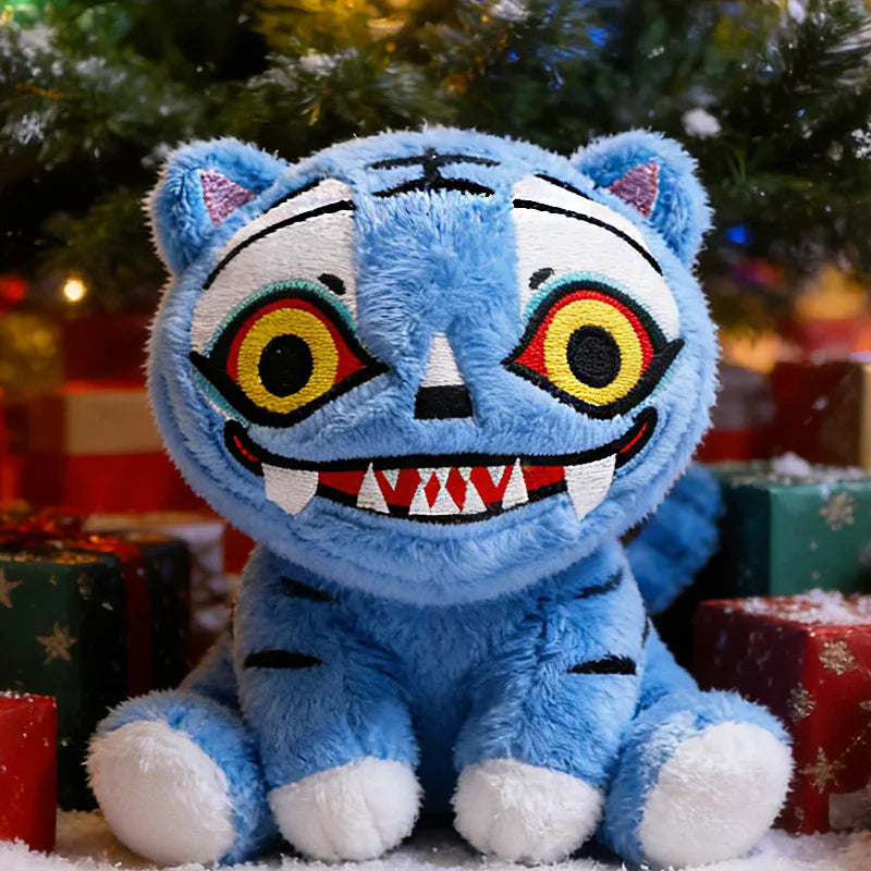 Tiger Plush Doll Toys Xmas New Doll Toy Kpop Tiger Plush Witch Hunt Game Party Small Gifts Birthday Gifts for Children Kids Room