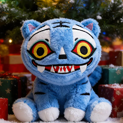 Tiger Plush Doll Toys Xmas New Doll Toy Kpop Tiger Plush Witch Hunt Game Party Small Gifts Birthday Gifts for Children Kids Room