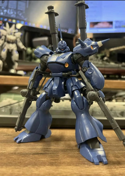 HG 1/144 Kampfer MS-18E Assembly Model Kit Action Figure Boy Puzzle Toy Gift Desktop Decoration With Water Sticker Collectible
