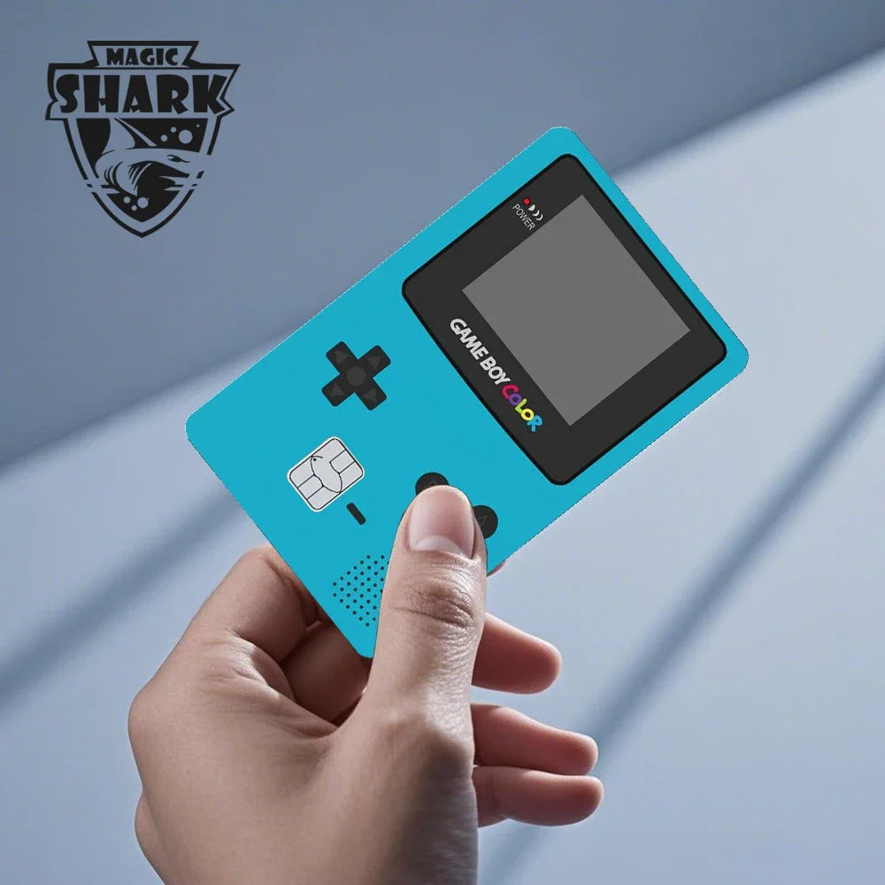 Magic Shark Kawaii Anime Tape Pig Dreamy Sticker Film Skin Cover for Debit Credit Bank Card Small Large Chip
