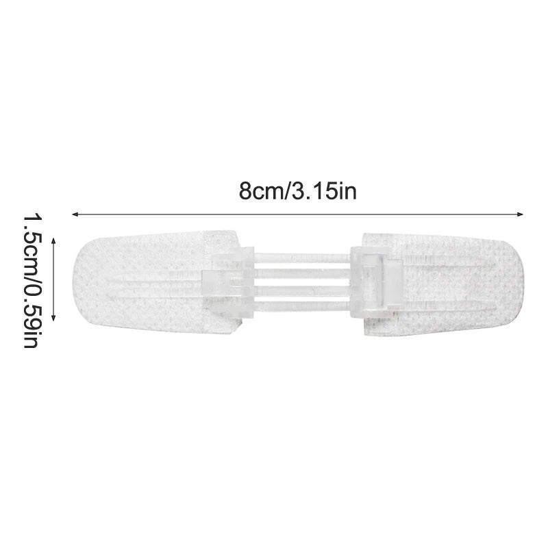Zipper Band-aid Painless Wound Closure Patch Suture-free Wound Dressing Patches Zip Suture Reducer Band Aid Outdoor Portable