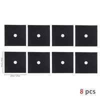 8pcs Black