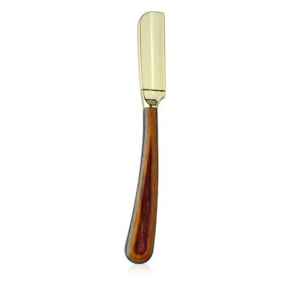 New Professional Baber Beard Straight Edge Shaving Razor Men Hair Removal Tools, Wooden Handle, Anti-Slip Grip for Home Shaving