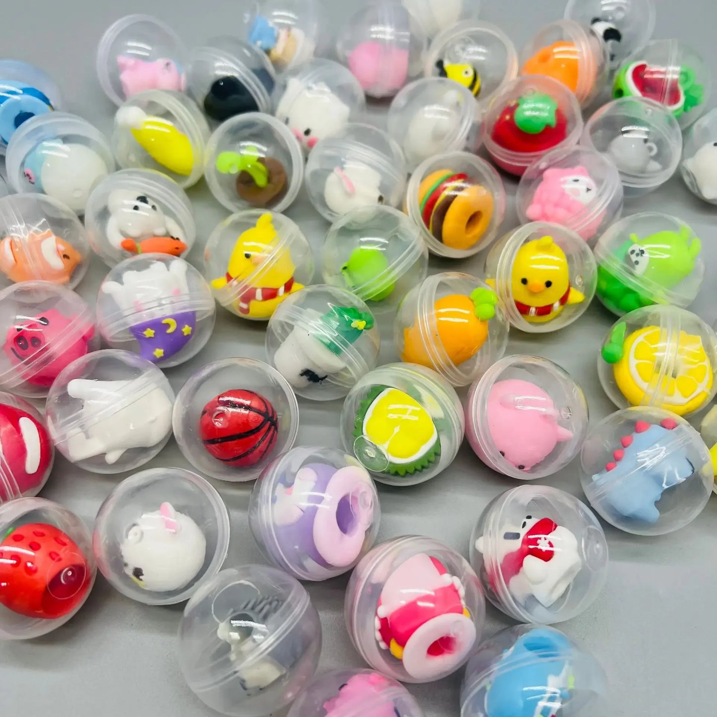 20/40pc Cute Animal Plush Doll Cartoon Rabbit Bear Stuffed Toy Soft Plush Toy Mini Claw Machine Doll Accessories Toy Girl Gift