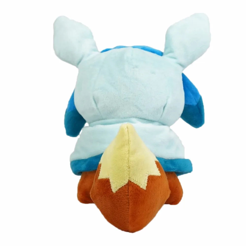 7 Styles 8" Pokemon Eevee Poncho Umbreon Espeon Jolteon Vaporeon Sylveon Flareon Plush Doll Stuffed Toys