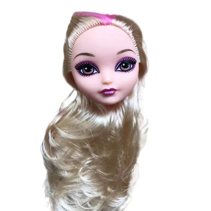 Multi-Joints Movable Doll Body Toy 23cm Doll Toy To Fit Many Heads White Green Brown Purple Monstering High Doll Body Cat heads
