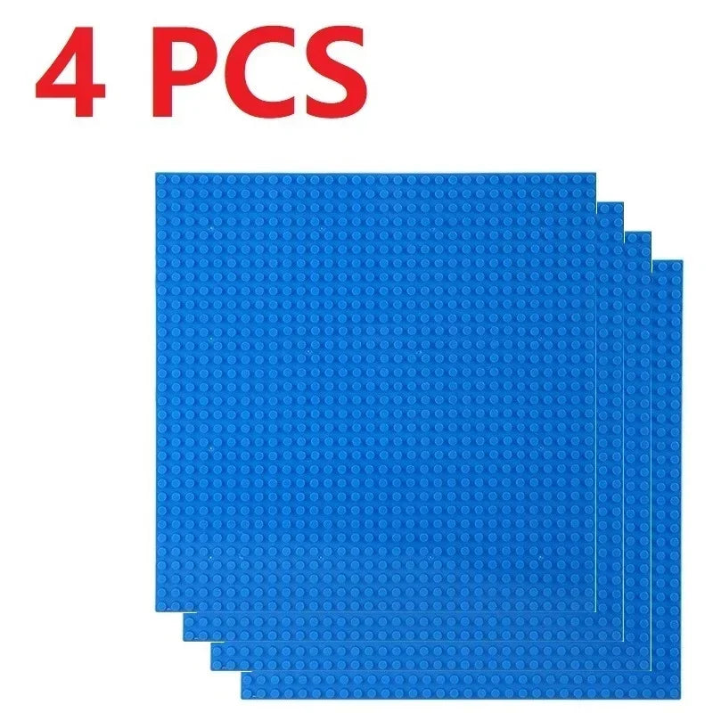 4PCS Classic Baseplates 32x32 16X32 Dots Building Blocks Bricks Base Plates DIY Plastic Board Blocks MOC City Construction Toys