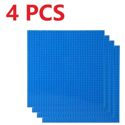 4PCS Classic Baseplates 32x32 16X32 Dots Building Blocks Bricks Base Plates DIY Plastic Board Blocks MOC City Construction Toys