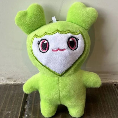 9pcs Plush Korean Super Star Plush Toy Cartoon Animal TWICE Momo Doll Keychain Pendant Keybuckle PlushToy for Fans ONCE Girls
