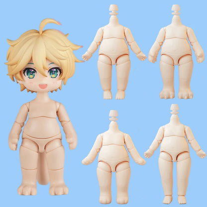 NEW YMY Doll Cat Hand Animal Body Fat Body with Tail Ob11 Body Joint for Gsc Head,1/12bjd,Obitsu 11 Boy Girl Toy Accessories