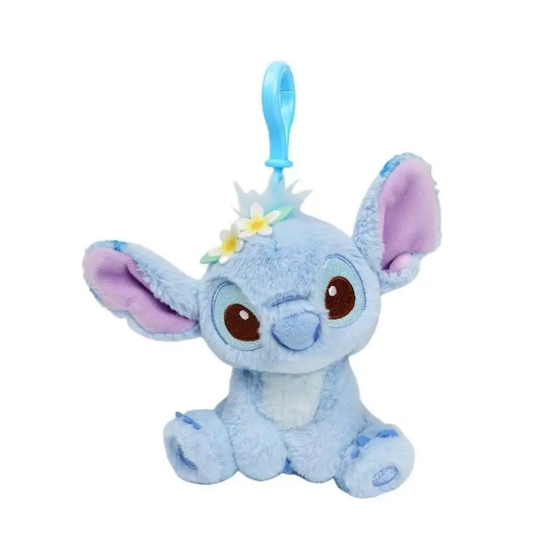 Original Disney Toy Story Stitch Kawaii Winnie Lotso Plush Doll Cartoon Stuffed Anime Keychain Pendant Strap Toys Gift For Kids