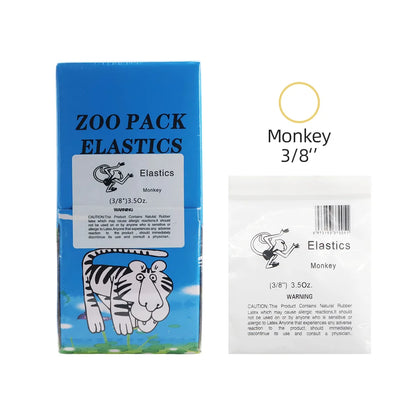 TJdent 5000Pcs/Box Dental Orthodontic Elastics Rubber Bands Zoo Pack Latex Braces Ligation Ring 3.5OZ Dentistry Material