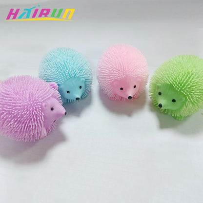 Animals Squeeze Ball Pinch Funny Cute Doll Toy Spiky Balls Toy Glitter Sensory Fidget Toy Stress Relief for Adult Toys