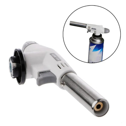 Torch Cooking AutoIgnition Butane Gas Welding-Burner Welding Gas Burner Flame Gas Torch Flame Gun Blow for BBQ Camping Cooking