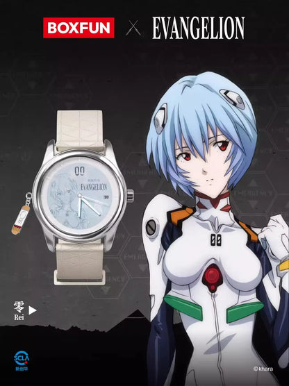 Original Boxfun Eva Evangelion The Final Mission Series Wrist Watch Blind Box Asuka Anime Peripheral Ornament Collection Gift