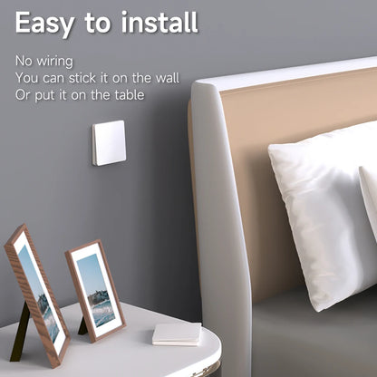 Lunzo RF 433 Self-generating Wireless switch  1 gang No Battery Required Self-Powered Waterproof Remote Control Light Swit