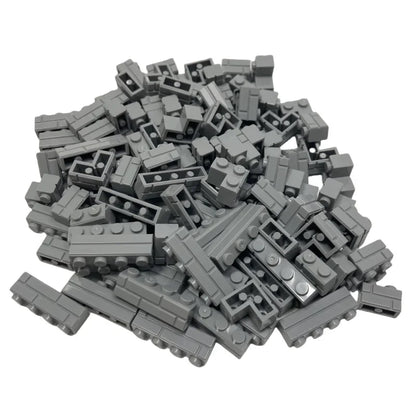 100/120Pcs MOC Building Block Simulation City Wall Brick Building Block Model Building Accessories Castle Construction Toys