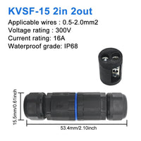 KVSF-15 2 in 2 out