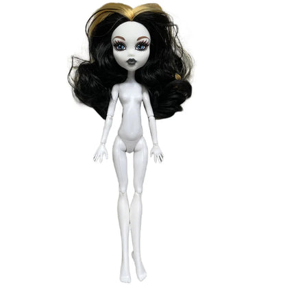 Multi-Joints Movable Doll Body Toy 23cm Doll Toy To Fit Many Heads White Green Brown Purple Monstering High Doll Body Cat heads