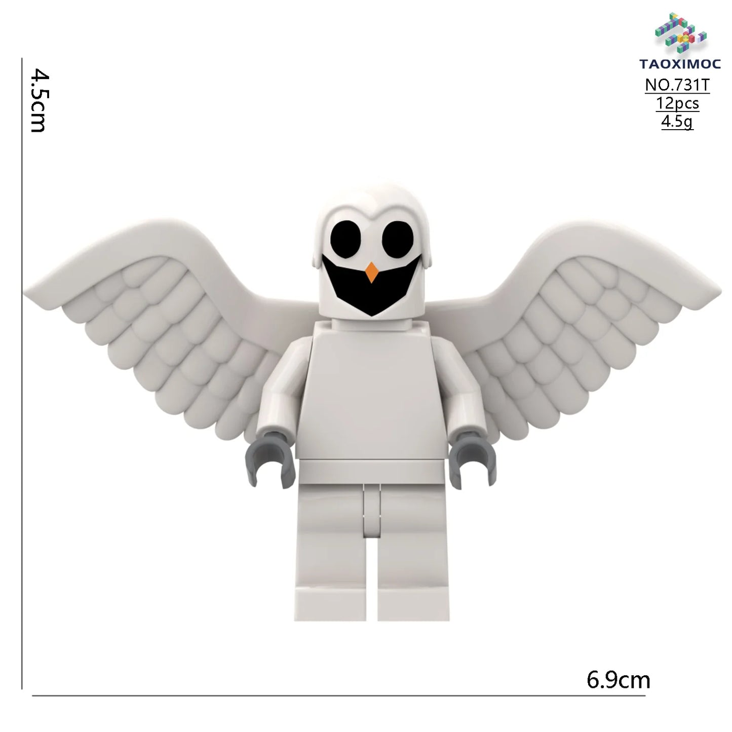 99 Nights in the Forest Toy Owl Goat Deer Monster Building Block Set Model Assembly Building Blocks Halloween Decoration Gift