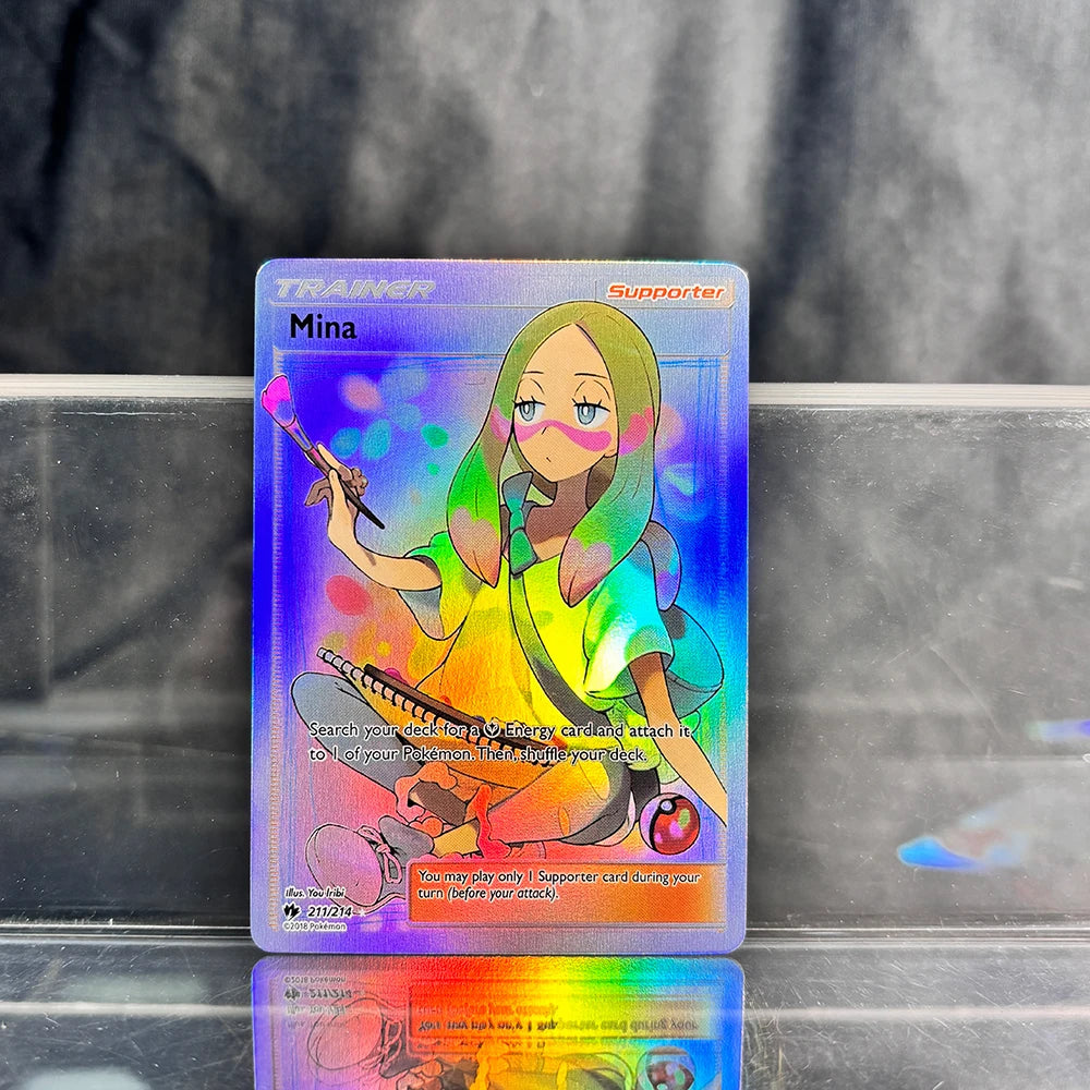 PKM Proxy Cards Classic Charizard Mew With Ex Single Cards Collection PTCG Suicune Gx Tyranitar Gx Lost Thunder Foil Card
