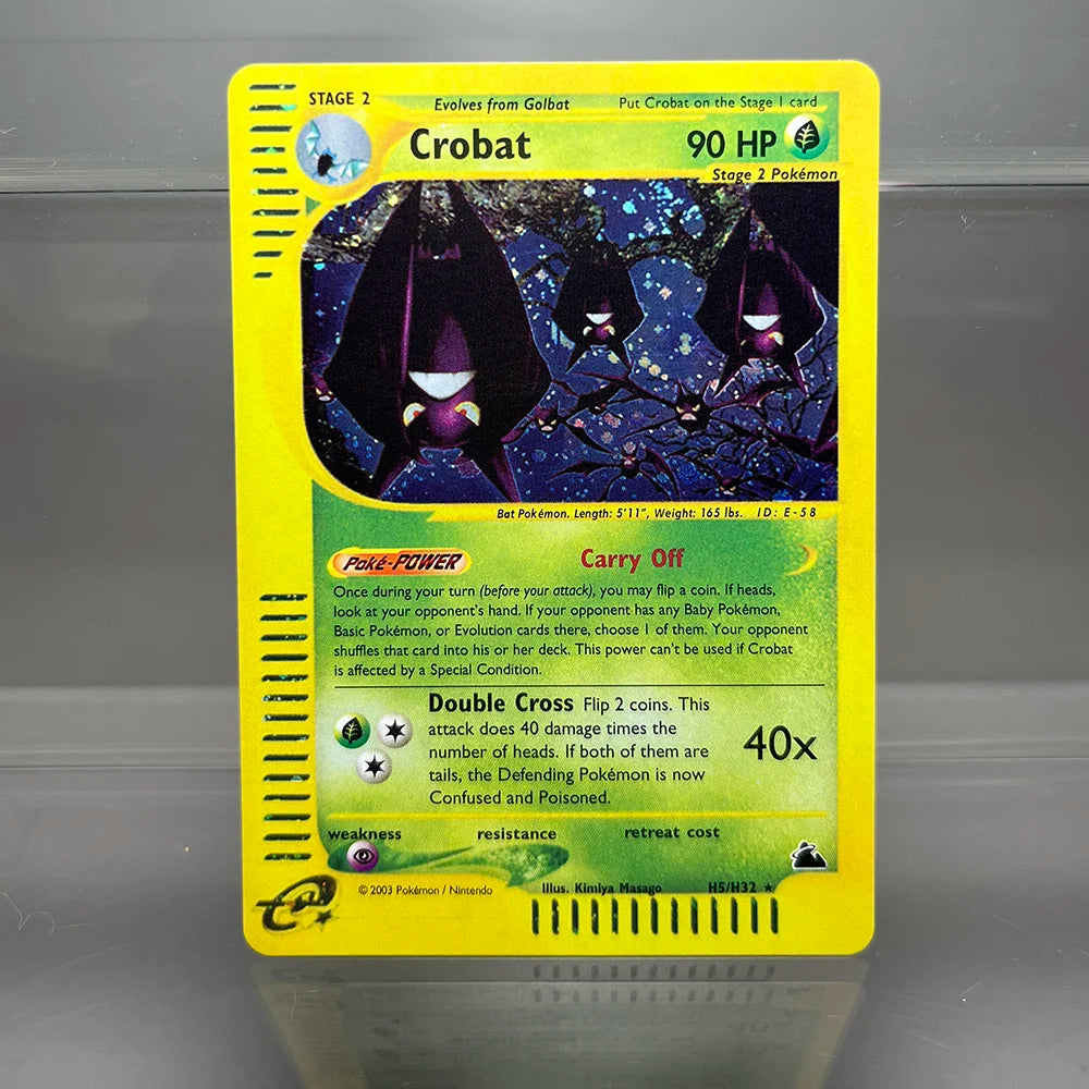 PKM Cards Charizard Steelix Celebi Single Foil Cards Magneton Gengar Classic Game Collection Cards PTCG Proxy Cards