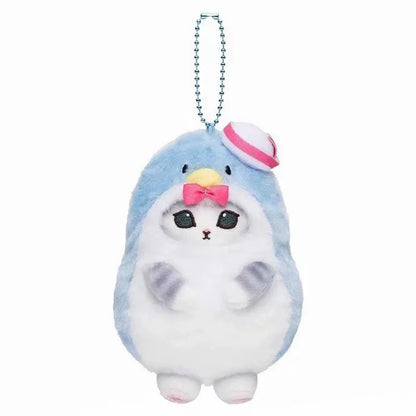 Anime Shark Cat Co Branded Cross-dress Kuromi Hello Kitty Cinnamoroll Plush Toys Collect Decoration Pendant Gift