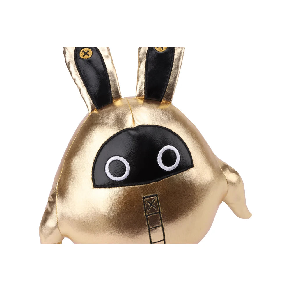 2024 New Zenless Zone Zero Bangboo Plush Dolls Toy Game characters Gold Bangboo Rabbit Stuffed Plush for Kids' Birthday Gift
