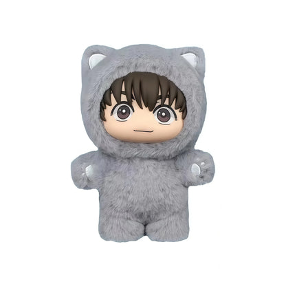 2025 Eaki Jujutsu Kaisen Season 2 Cat Park Party Gojo Satoru Blind Box Plush Wrist Bag Pendant Model Collection Christmas gift