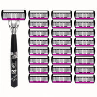 1 handle 21blades