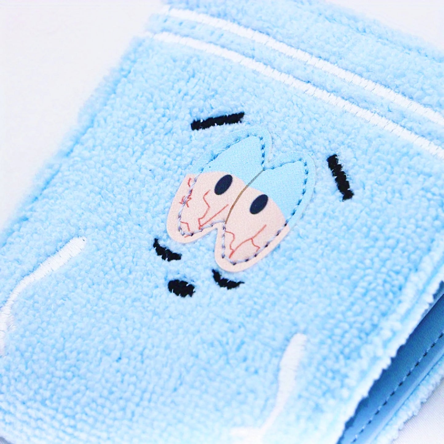 Towel Fabric Embroidered Anime Fashion Wallet，Women's Cute Wallet，Short 80% off Wallet