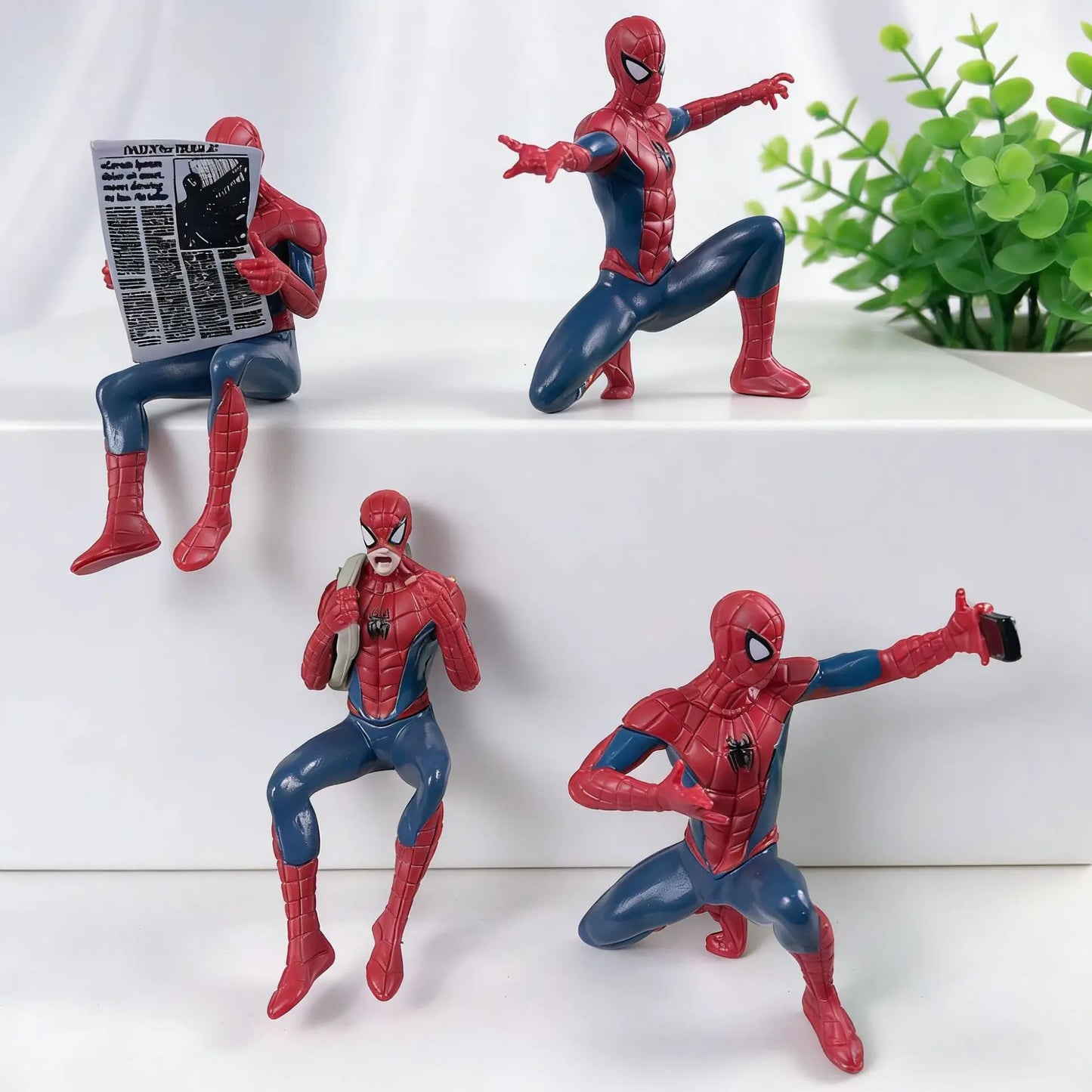 u HOT Hasbro Marvel Spider Man Superhero Spiderman 7-9cm Action Figure Spider-Man Anime Collection Mini Toys Model Children Gift